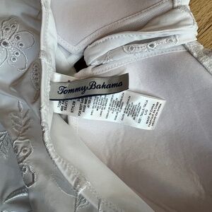 Tommy Bahama Eyelet Hideaway Tie Bandini top